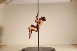 Poledance reference poses of Fannie